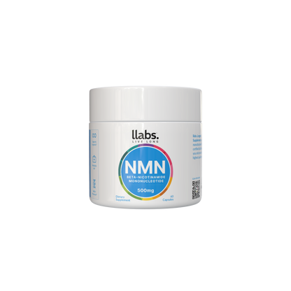Sentence with replacements: A jar of llabs. NMN Capsules (nicotinamide mononucleotide) dietary supplement by llabs. with 500mg per capsule.